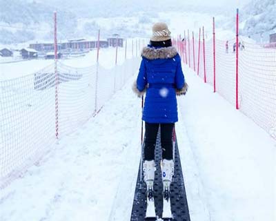 滑雪場策劃要考慮其空間面積，山勢山型